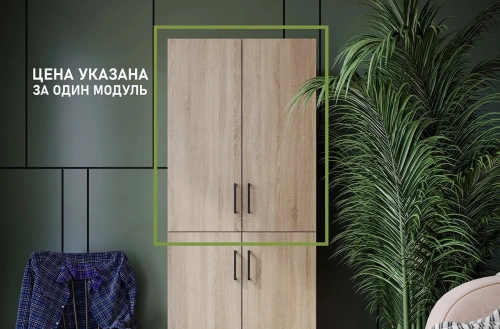 Шкаф anrex TANDEM 2D (Дуб сонома)