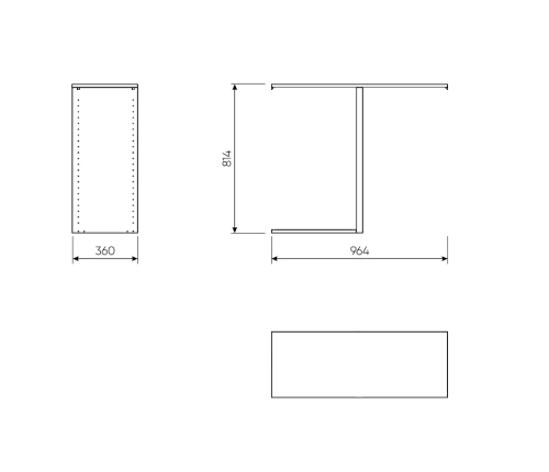 Секция Новус Индустри Макс разделительная 2.06.15.300.4 (Серый)
