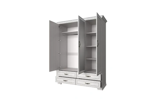 Шкаф anrex TIFFANY 3D4S Z (вудлайн кремовый)