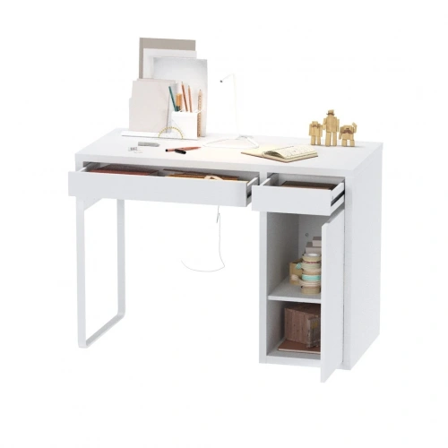 Стол письменный Mebelain КОМПИ 105 белый