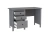 Стол письменный Новус Индустри САГА 2.08.06.160.4 (Серый)