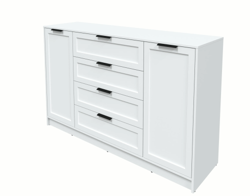 Тумба Интерлиния Концепт КТ-Т160 Тренд (Белый /Белый)