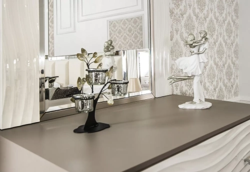 Комод ЭРА Gravita Белый глянец