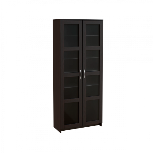 Шкаф с витриной Новус Индустри Сириус 2.02.16.560.5 (Дуб венге)