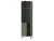 Шкаф BRW Paloma REG1W1D (Черный/Дымчатый зеленый) Шкаф BRW Paloma REG1W1D (Черный/Дымчатый зеленый)