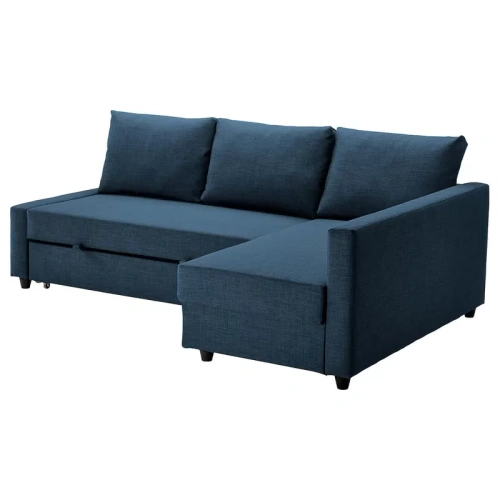 Угловой диван-кровать TOIVO SKIFTEBO dark blue