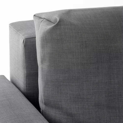 Угловой диван-кровать TOIVO SKIFTEBO dark grey