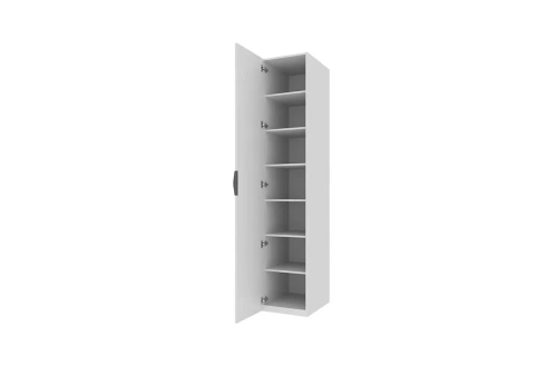 Шкаф anrex SIMPLE 1DG (Белый/Орех монте/Эко джелато)