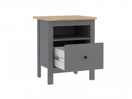 Тумба Новус Индустри Сага 2.08.03.010.15 (Серый/Ясень)