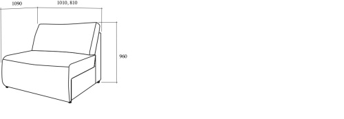 Модульный диван Треви Сохо