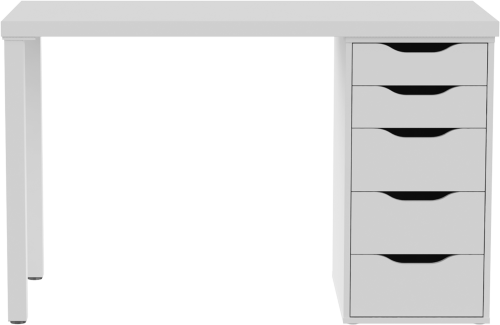 Стол письменный Mebelain ИНГАР 1/5T Белый