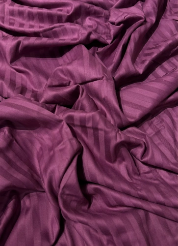 Комплект наволочек 70*70 страйп-сатин (Ежевика)