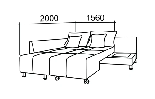 Угловой диван Петрамебель Оскар