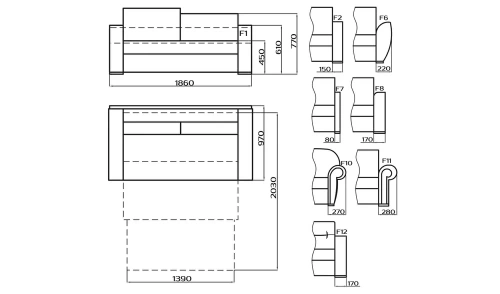 Диван-кровать Лама-мебель Пингвин 10