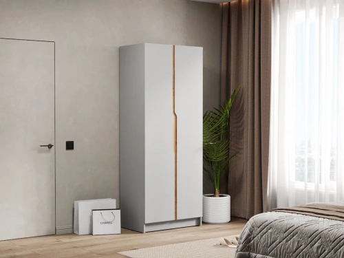 Шкаф Элигард AURA 2D (Дымчатый алмаз)