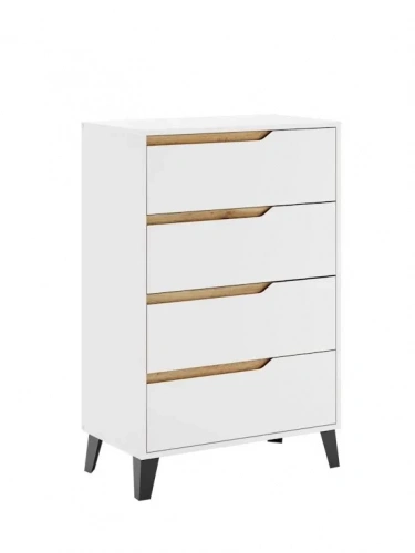 Комод ЭлиГард Eyva 4S (Белый)