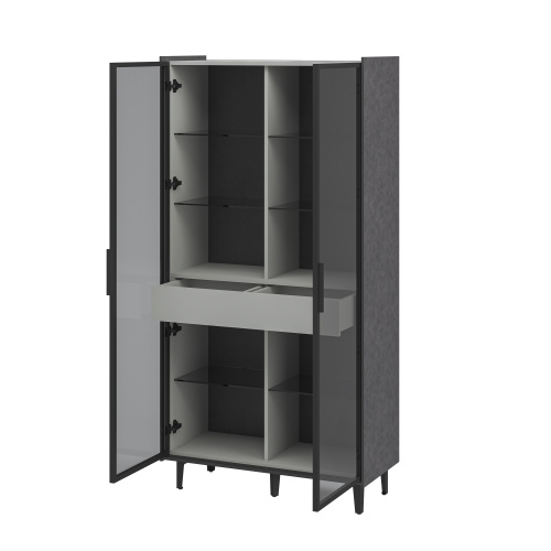 Шкаф комбинированный Мебель-Неман Модена Бруклин МН-048-22-Ц1