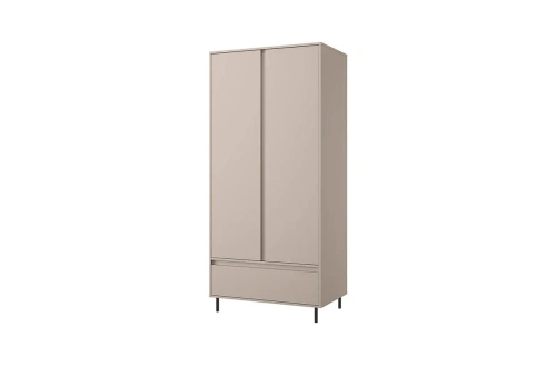 Шкаф anrex MONA 2DG1S (Глиняный серый)