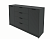 Тумба Интерлиния Концепт КТ-Т160 (Антрацит/Антрацит)