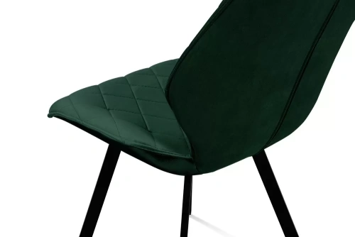 Стул B108 DARK GREEN VL BK
