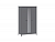 Шкаф Новус Индустри САГА 2.08.01.040.4 (Серый)