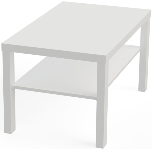 Стол журнальный Mebelain ЭНКЕЛЬ 82 Белый