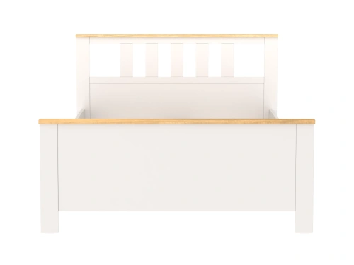Кровать Новус Индустри Сага 2.08.04.060.14 (Белый/Ясень)