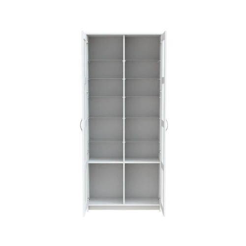 Шкаф с витриной Новус Индустри Сириус 2.02.16.560.1 (Белый)