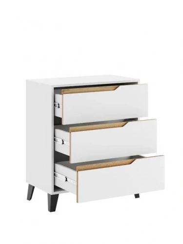 Комод ЭлиГард Eyva 3S (Белый)