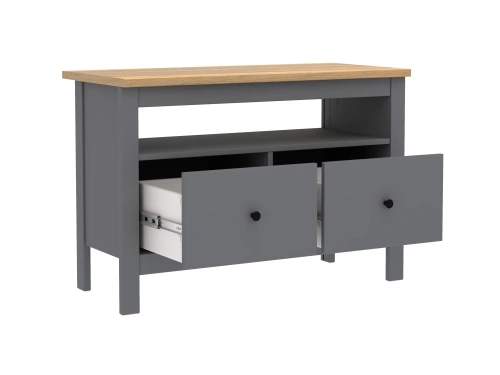 Тумба Новус Индустри Сага 2.08.03.080.4 (Серый/Ясень)