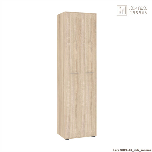 Шкаф в прихожую КортексМебель ЛАРА ШП2-45 (Дуб сонома)