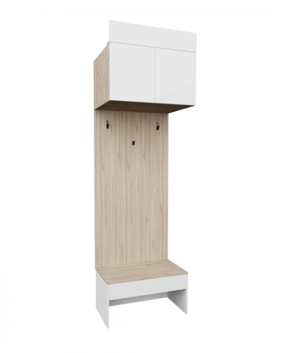 Шкаф РЭЙГРУПП К1В1 (Дуб элисон/Белый премиум)