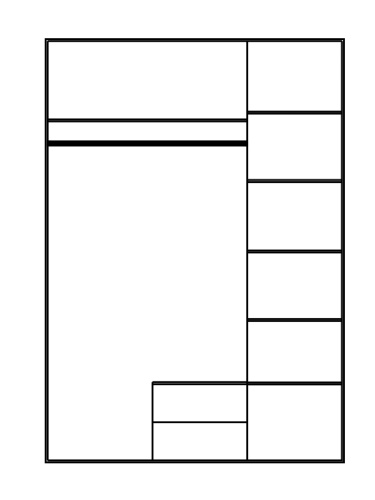 Шкаф anrex OSKAR 3D2S Z