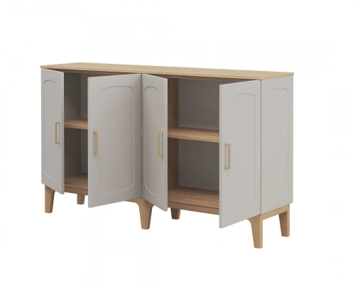 Тумба Мебель-Неман Танаро МН-058-04 (Кашемир/Гикори рокфорд натуральный)