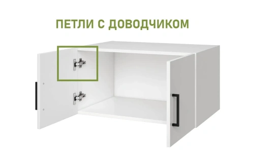 Секция антресольная anrex TANDEM 2D (Белый)