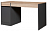 Стол компьютерный МебельКласс Сити-1 (Антрацит-Дуб Сонома)