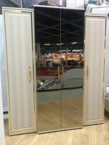 Шкаф ЭРА Замира 4-дверный Бежевый