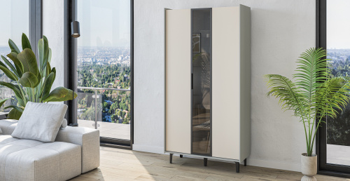 Шкаф Мебель-Неман Модена Жемчуг МН-048-01-Ц2