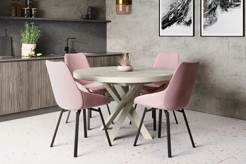 Стул B813-M POWDER VL28 BK