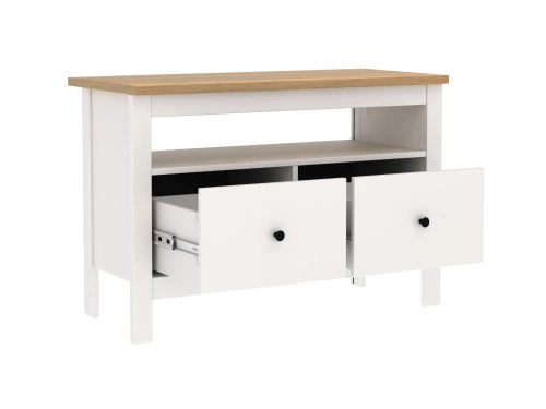 Тумба Новус Индустри Сага 2.08.03.080.14 (Белый/Ясень)