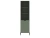 Шкаф BRW Paloma REG1W1D (Черный/Дымчатый зеленый) Шкаф BRW Paloma REG1W1D (Черный/Дымчатый зеленый)