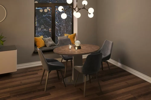 Стул B813-M DARK GREY VL BK