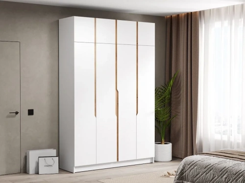 Шкаф Элигард AURA 4Dа (Белый)