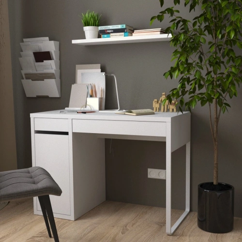 Стол письменный Mebelain КОМПИ 105 белый