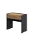 СКАНДИ МН-036-24(1) Стол (Дуб Вотан + Графит)