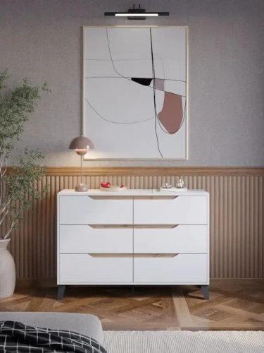 Комод ЭлиГард Eyva 6S (Белый)