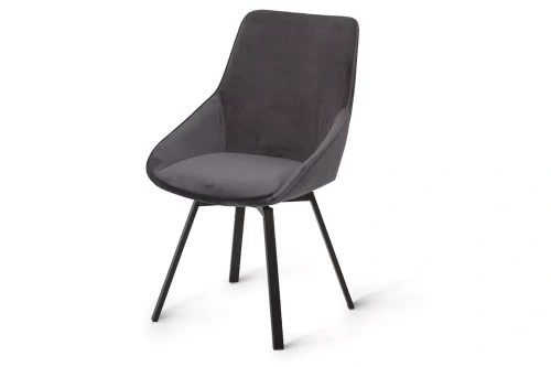 Стул B813-M DARK GREY VL BK