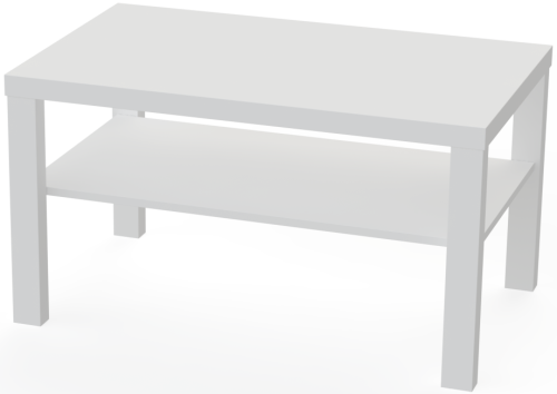 Стол журнальный Mebelain ЭНКЕЛЬ 82 Белый