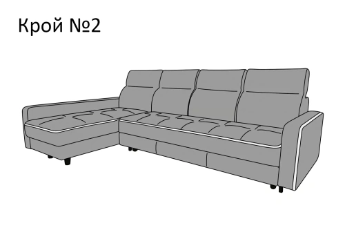 Модульный диван Петрамебель Браво Лайт