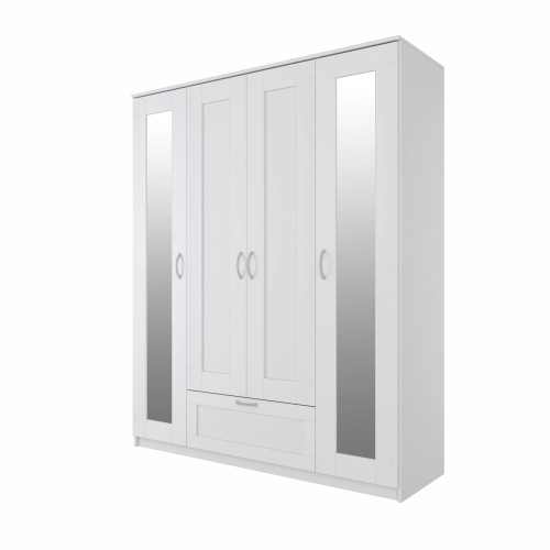 Шкаф комбинированный Новус Индустри Сириус 2.02.01.042.1 (Белый)